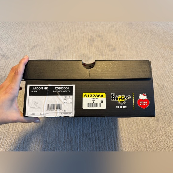 Dr. Martens Hello Kitty Jadon Leather Boots - Picture 13 of 14